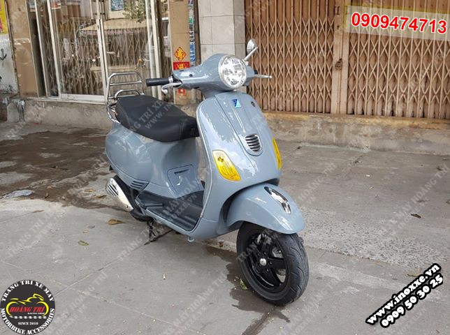 Vespa LX thay đổi ngoại hình với màu xám xi măng cực hot năm 2020